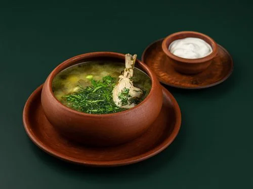 A dish of Russian cuisine